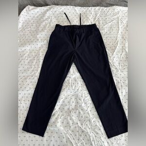 Uniqlo Black Drawstring Chinos Men's Large